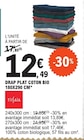 Drap plat coton bio 180x290 cm - TISSAIA dans le catalogue E.Leclerc