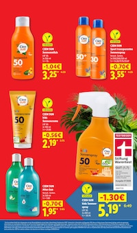 Sonnencreme Angebot im Lidl Prospekt, gültig von 05.07.2026 bis 31.12.2026 Sonnencreme Angebot im aktuellen Lidl Prospekt auf Seite 3