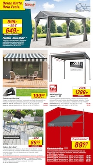 Gartentisch Angebot im aktuellen toom Baumarkt Prospekt auf Seite 14