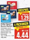 Bunte Vielfalt Angebote von Ritter Sport bei E center Falkensee für 1,29 €