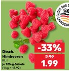 Himbeeren im Kaufland Prospekt Himbeeren von Dtsch. im aktuellen Kaufland Prospekt für 1,99 €
