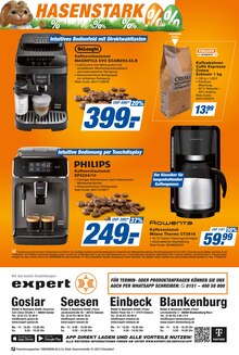 Kaffee im expert Prospekt "Top Angebote" mit 12 Seiten (Goslar)