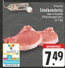 Aktuelle Schweinefleisch Angebote bei EDEKA in Paderborn Aktuelles Stielkoteletts Angebot bei EDEKA in Paderborn ab 7,49 €