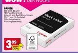 Black Label Premium Papier Angebote von Canon bei Marktkauf Konstanz für 3,99 €