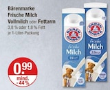 Frische Milch Vollmilch von Bärenmarke im aktuellen V-Markt Prospekt für 0,99 €
