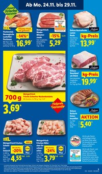 Rindfleisch im Lidl Prospekt "LIDL LOHNT SICH" mit 30 Seiten (Bergisch Gladbach)