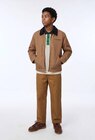 Promo Veste avec col en velours unie contenant du coton à 17,99 € dans le catalogue Monoprix Saint Ouen à Saint-Ouen