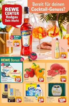 Aktueller REWE Prospekt "Dein Markt" Seite 1 von 40 Seiten für Rodgau