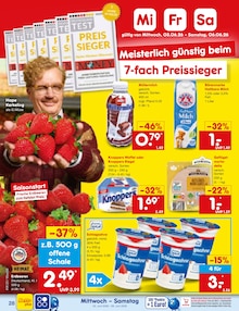 Sahne im aktuellen Netto Marken-Discount Prospekt (Heidelberg) Sahne im Netto Marken-Discount Prospekt "Aktuelle Angebote" mit 66 Seiten (Heidelberg)