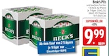 S im EDEKA Prospekt Beck's Pils von Beck's im aktuellen EDEKA Prospekt für 9,99 €