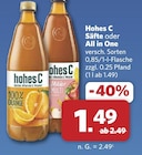Säfte oder All in One Angebote von Hohes C bei combi Lemgo für 1,49 €