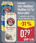 Hefe-Weißbier/Weißbier 0,0 %/Naturradler von Paulaner für 0,79 € bei ALDI Nord im Angebot Hefe-Weißbier/Weißbier 0,0 %/Naturradler von Paulaner im aktuellen ALDI Nord Prospekt