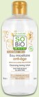Eau micellaire bio anti-âge argan - SOBIO ETIC dans le catalogue Intermarché Super
