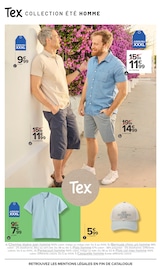 Promos Casquette dans le catalogue "Les basiques c'est nous. La vie qui va avec, c'est vous." de Carrefour Casquette en promo dans le catalogue Carrefour à la page 11