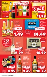 Aktueller Kaufland Prospekt mit Likör, "Aktuelle Angebote", Seite 9