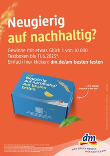 Aktueller dm-drogerie markt Schlaitdorf Prospekt dm-drogerie markt Prospekt Schlaitdorf "Gemeinsam Neues entdecken" mit 6 Seiten