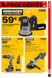 Promo Ponceuse dans le catalogue Brico Dépôt du moment à la page 5