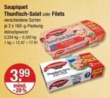 Thunfisch-Salat oder Filets bei V-Markt im Buchloe Prospekt für 3,99 €