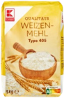 Weizenmehl von K-CLASSIC im aktuellen Kaufland Prospekt für 0,44 €