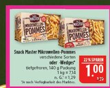 Mikrowellen-Pommes im Angebot bei Marktkauf in Coburg Mikrowellen-Pommes Angebote von Snack Master bei Marktkauf Coburg für 1,00 €