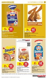 Prix et réduction Banania dans le prospectus Intermarché en cours Offre Banania dans le catalogue Intermarché du moment à la page 25