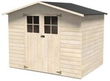 Brico Dépôt Saint-Étienne - Promo Abris de jardin en bois TOM 4,49 m² épicéa, porte vitrée 120x164 cm, plancher inclus Promo Abris de jardin en bois TOM 4,49 m² épicéa, porte vitrée 120x164 cm, plancher inclus à 499,00 € dans le catalogue Brico Dépôt à Saint-Étienne