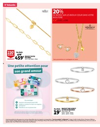 Prix et réduction Bijou dans le prospectus Auchan Hypermarché en cours Offre Bijou dans le catalogue Auchan Hypermarché du moment à la page 4