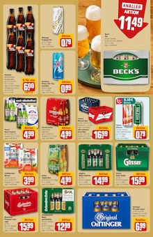 Bier im aktuellen REWE Prospekt (Filderstadt) Bier im REWE Prospekt "Dein Markt" mit 30 Seiten (Filderstadt)