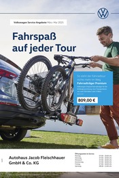 Aktueller Volkswagen Prospekt mit Fahrrad, "Neuer Frühling, neuer Grip", Seite 1