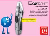 Nasen-/Ohrhaartrimmer NE 3595 Angebote von Clatronic bei Marktkauf Schwabach für 2,99 €