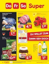 Knorr Fix Angebot im aktuellen Netto Marken-Discount Prospekt auf Seite 40