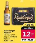 Aktuelles Radeberger Pilsner Angebot bei Netto mit dem Scottie in Potsdam ab 12,00 €