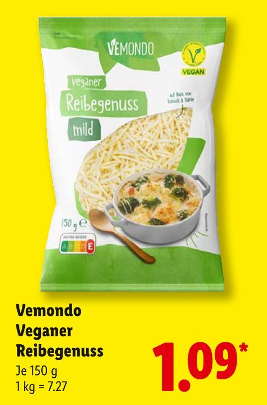 Veganer Reibegenuss