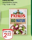 Bio Feta im Angebot bei GLOBUS in Koblenz Bio Feta Angebote von Patros bei GLOBUS Koblenz für 2,22 €