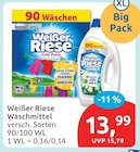 Waschmittel von Weißer Riese im aktuellen budni Prospekt