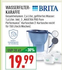 Wasserfilter-Karaffe von Brita im aktuellen Marktkauf Prospekt für 19,99 €
