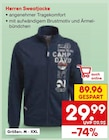 Herren Sweatjacke Angebote bei Netto Marken-Discount Ibbenbüren für 29,99 €