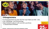 5 Kinogutscheine von UCI im aktuellen Netto Marken-Discount Prospekt