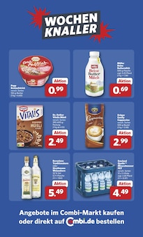 Mineralwasser im combi Prospekt "Markt - Angebote" mit 35 Seiten (Hannover)