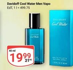 Cool Water Men Vapo bei GLOBUS im Prospekt "" für 19,99 €
