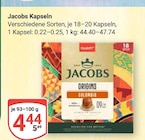 Kapseln Angebote von Jacobs bei GLOBUS Bad Kreuznach für 4,44 €