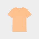 T-shirt en coton manches courtes rose saumon garçon - LH en promo chez La Halle Aubervilliers à 2,99 €