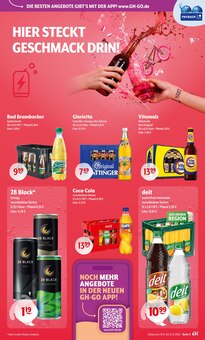 Energydrink im aktuellen Getränke Hoffmann Prospekt (Hof) Energydrink im Getränke Hoffmann Prospekt "Aktuelle Angebote" mit 11 Seiten (Hof)