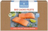 Bio Lachs Filets im Angebot bei REWE in Weinheim Bio Lachs Filets Angebote von Followfood bei REWE Weinheim für 7,99 €
