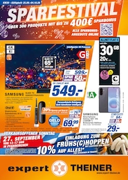 expert Prospekt "Top Angebote", 20 Seiten, 25.09.2026 - 25.09.2026 Aktueller expert Prospekt, "Top Angebote", mit Angeboten der Woche, gültig von 25.09.2026 bis 25.09.2026