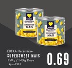 SUPERSWEET MAIS im Angebot bei E center in Gelsenkirchen SUPERSWEET MAIS Angebote von EDEKA Herzstücke bei E center Gelsenkirchen für 0,69 €