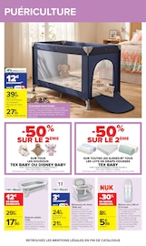 Promos Lit Bébé dans le catalogue "Carrefour" de Carrefour Lit Bébé en promo dans le catalogue Carrefour à la page 63
