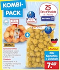 XXL Kartoffeln + Zwiebeln Angebote von HEIMAT bei Netto Marken-Discount Löhne für 7,49 €