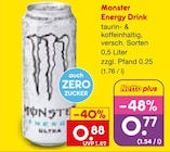 Aktuelle Monster Energy Angebote bei Netto Marken-Discount in München Aktuelles Energy Drink Angebot bei Netto Marken-Discount in München ab 0,77 €
