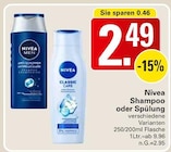 Shampoo Angebote von Nivea bei WEZ Minden für 2,49 €